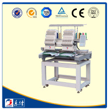Two Heads Cap/T-shirts Embroidery Machine
